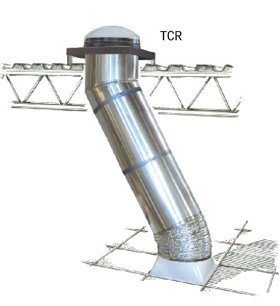 Tunel solar pentru acoperis terasa VELUX TCR